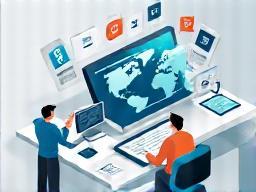 Online education platform interface