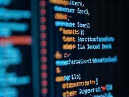 Web developer coding